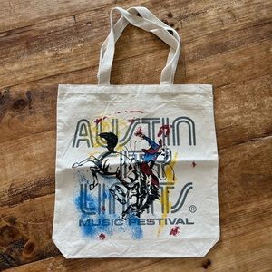 NEW Imogene & Willie Austin City Limits Music Festival Canvas Tote Bag